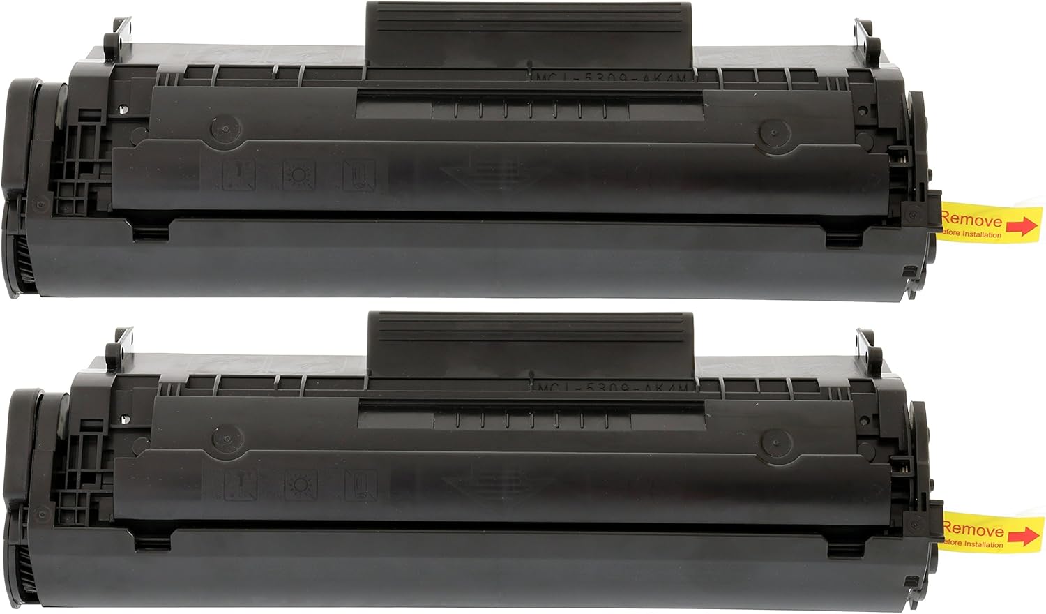 TONER EXPERTE® 2 Cartuchos de Tóner compatibles con HP Q2612A Laserjet