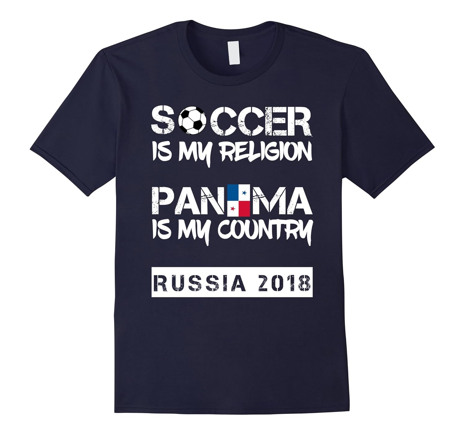 Panamanian Soccer Panama Is My Country Russia 2018 Shirt-ANZ