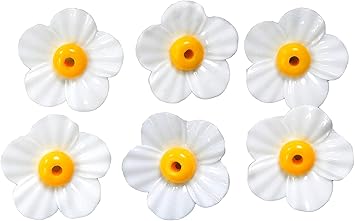 9 Pcs Yellow Hummingbird Feeder Replacement Flowers Bee Guards