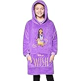 Disney Stitch Fleece Hoodie Blanket for Kids and Teenagers - One Size Fluffy Oversized Hoodie - Stitch Gifts