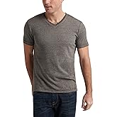 Lucky Brand Mens Venice Burnout V Neck Tee