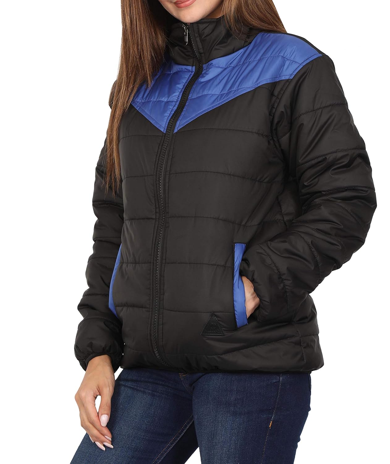 versatyl women's light weight quilted winter jacket