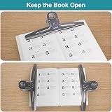 Coideal Extra Large Bull Clips 11.8 Inch 2 Pack Stainless Steel Giant Clips view 4