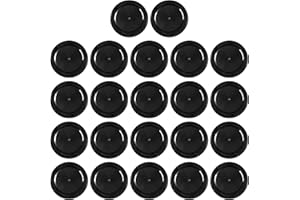 Levenger Circa Discs Binder Rings for Discbound Notebooks System, 22 Pack, Black, 3-Inch