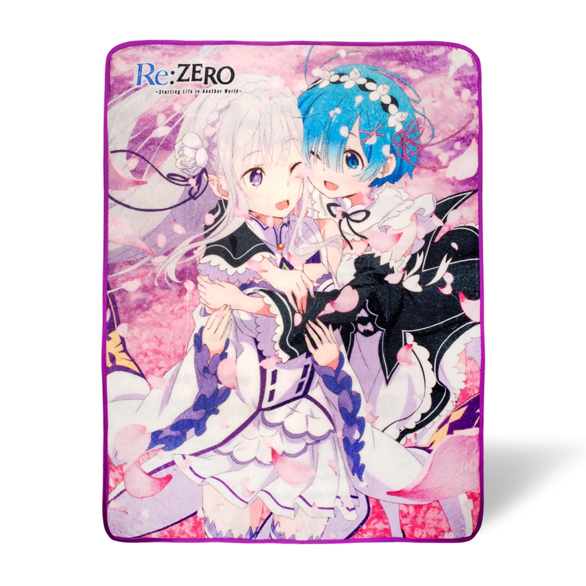 Re:Zero Plush Throw Blanket | Super Soft Fleece