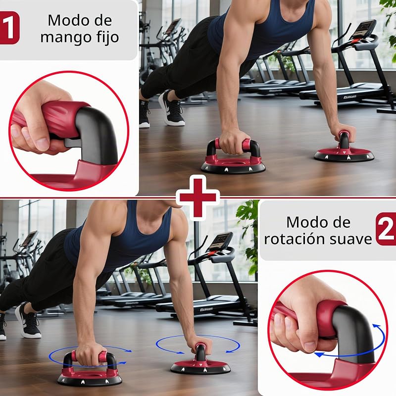 Suporte para Flexões (Vermelho)