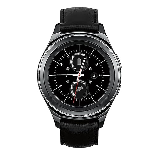 Samsung Gear S2 Classic Smartwatch w/Rotating Bezel and Leather