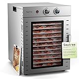 Food Dehydrators Machine with 12 Stainless Steel