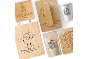 Custom Logo Stamp - Personalized Rubber Stamp - Multiple Size Options Available - Upload Your Own Design Logo (6“)