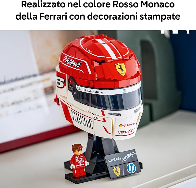 Editions Casco di Charles Leclerc Scuderia Ferrari HP 43014