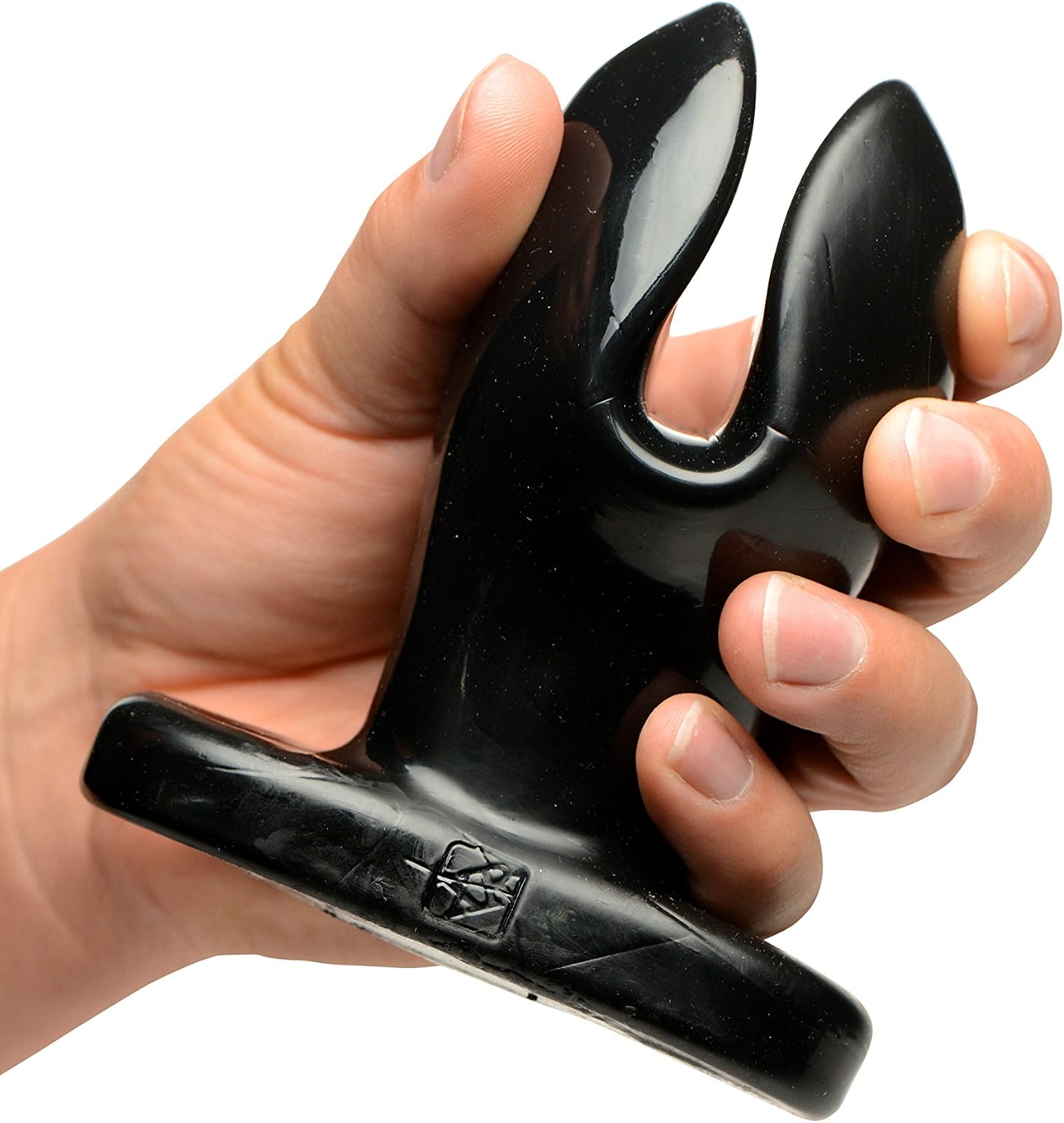 Master Series X-Large Ass Anchor Flared Anal Plug, Black - Image 3