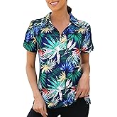 Viracy Womens Golf Polo Shirts 1/4 Zip Up Overlap Short Sleeve Quick Dry Workout Tops