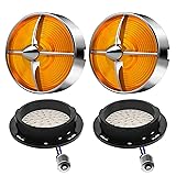 FATECIM 3 1/4" 1156 LED Rear Front Turn Signals