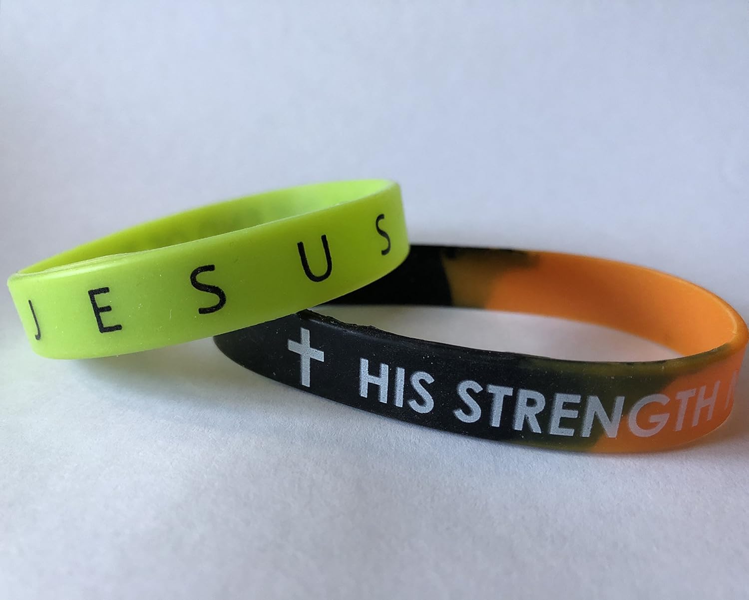 Religious Wristbands. 2piece set with the following