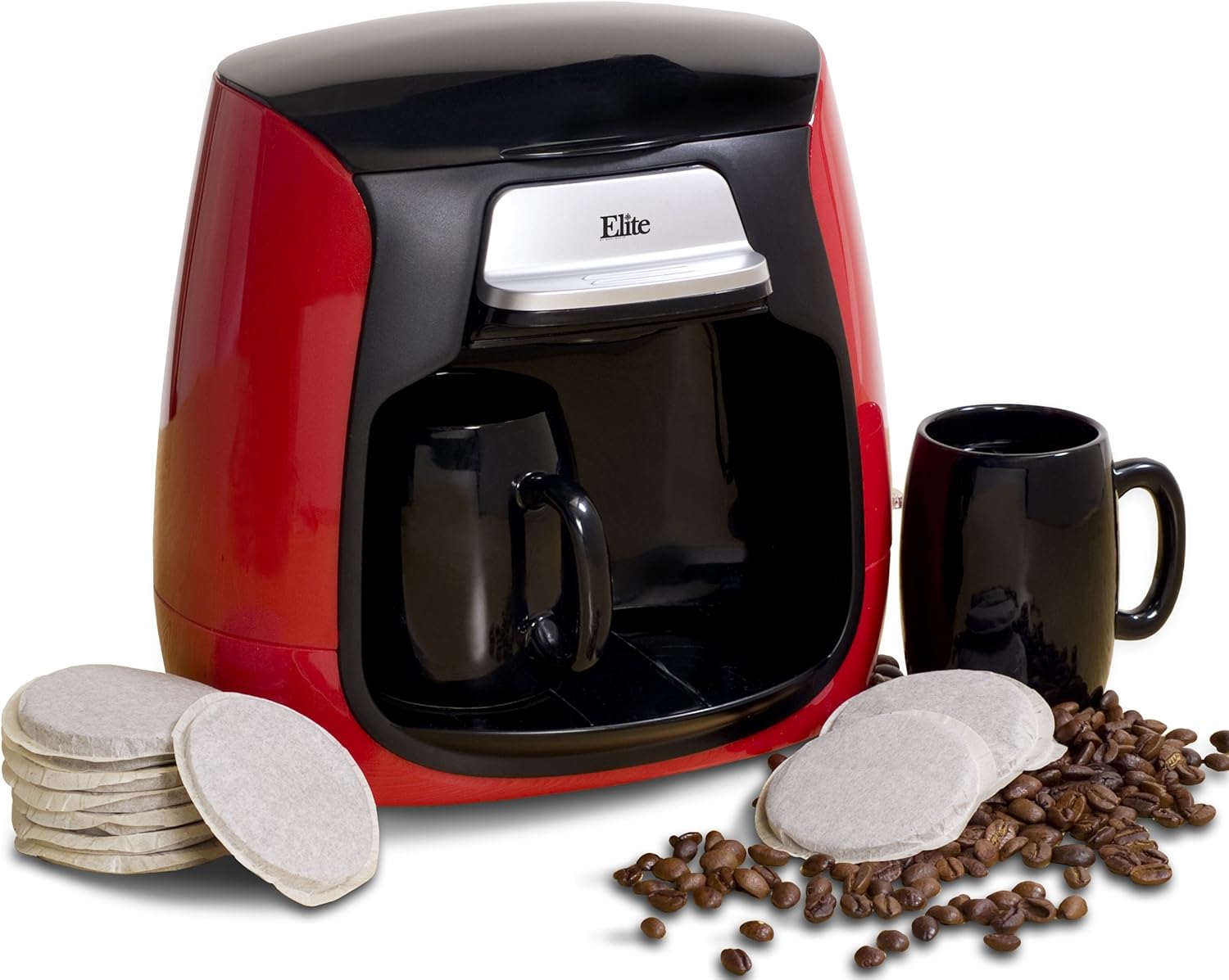 Maximatic Ehc 233 Elite Cuisine Dual Cup Pod Coffee Tea Maker Kitchen Dining Drip Coffee Machines Ekbotefurniture Com