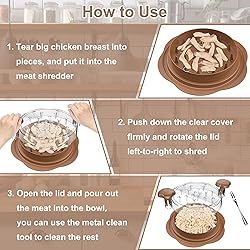 Chicken Shredder Large Chicken Breast Shredder Tool