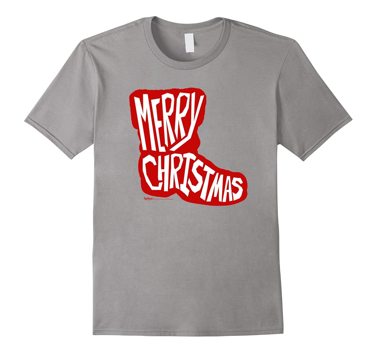 Santa Claus Boot Merry Christmas 2017 T Shirt-ANZ