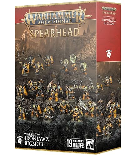 Shaman Weirdnob Shaman Orruk Warclans painted AoS Ironjawz