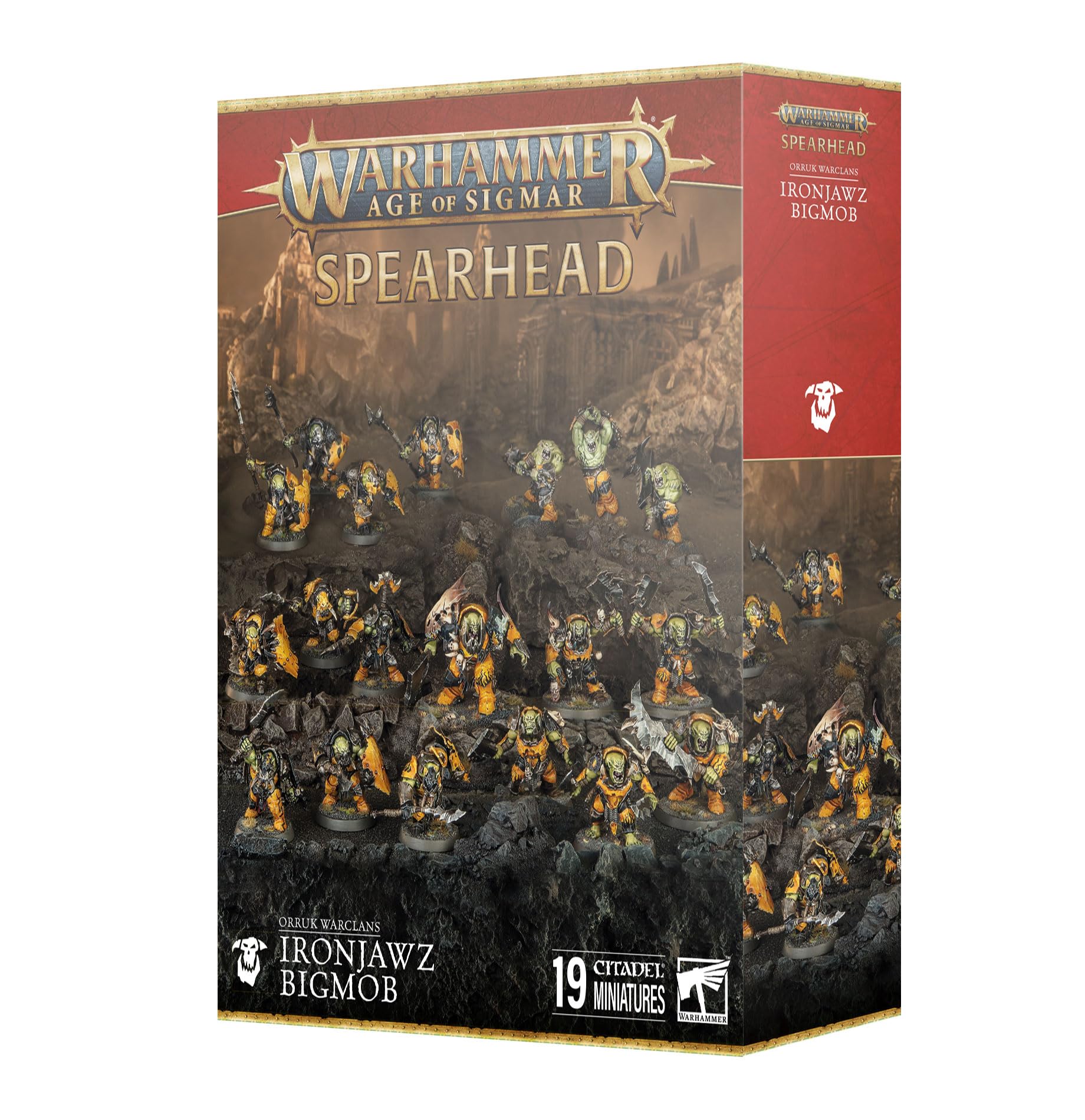 Games Workshop - Warhammer - Age of Sigmar - Spearhead: Orruk Warclans – Ironjawz Bigmob
