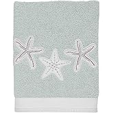Avanti Linens - Hand Towel, Soft & Absorbent Cotton Towel (Sequin Shells Collection)