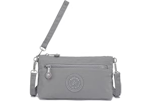 AOCINA Small Wristlet Wallet for Women RFID Blocking Crossbody Purse Gifts for Valentines Day Nylon Cell Phone Purses