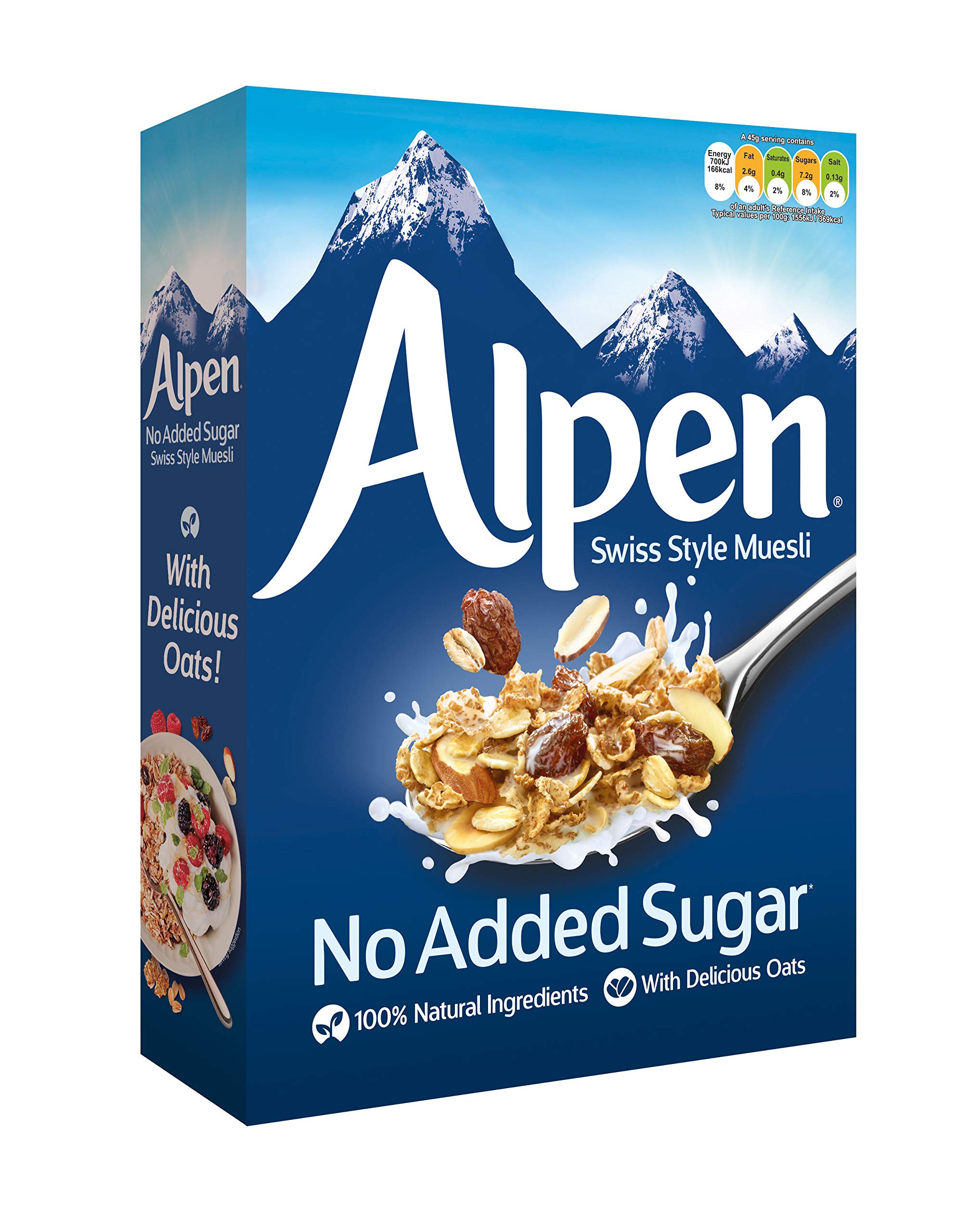 Alpen No Added Sugar Muesli 560g Buy Online In Montenegro At Montenegro Desertcart Com Productid 90928746