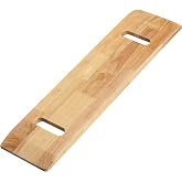 YPCBYNBS Slide Transfer Board,Mobility Aid for Seniors,Patient and Elderly | Made of Heavy-Duty Hardwood,Transferring from Wheelchair to Bed,Toilet,Commode,or Bathtub,30" with Two Hand Cutouts