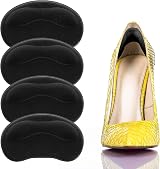 Sibba 2 Pair Self-Adhesive Heel Grips Cushions Pads Black view 7