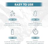 Polar Direct to Rust Metal Spray Paint Satin Silver 6x400ml Durable All-in-One view 5
