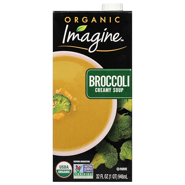 IMAGINE ORGANIC CREAMY BROCCOLI SOUP 32 OZ