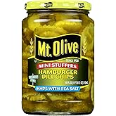 Mt. Olive Mini Stuffers Hamburger Dill Chips