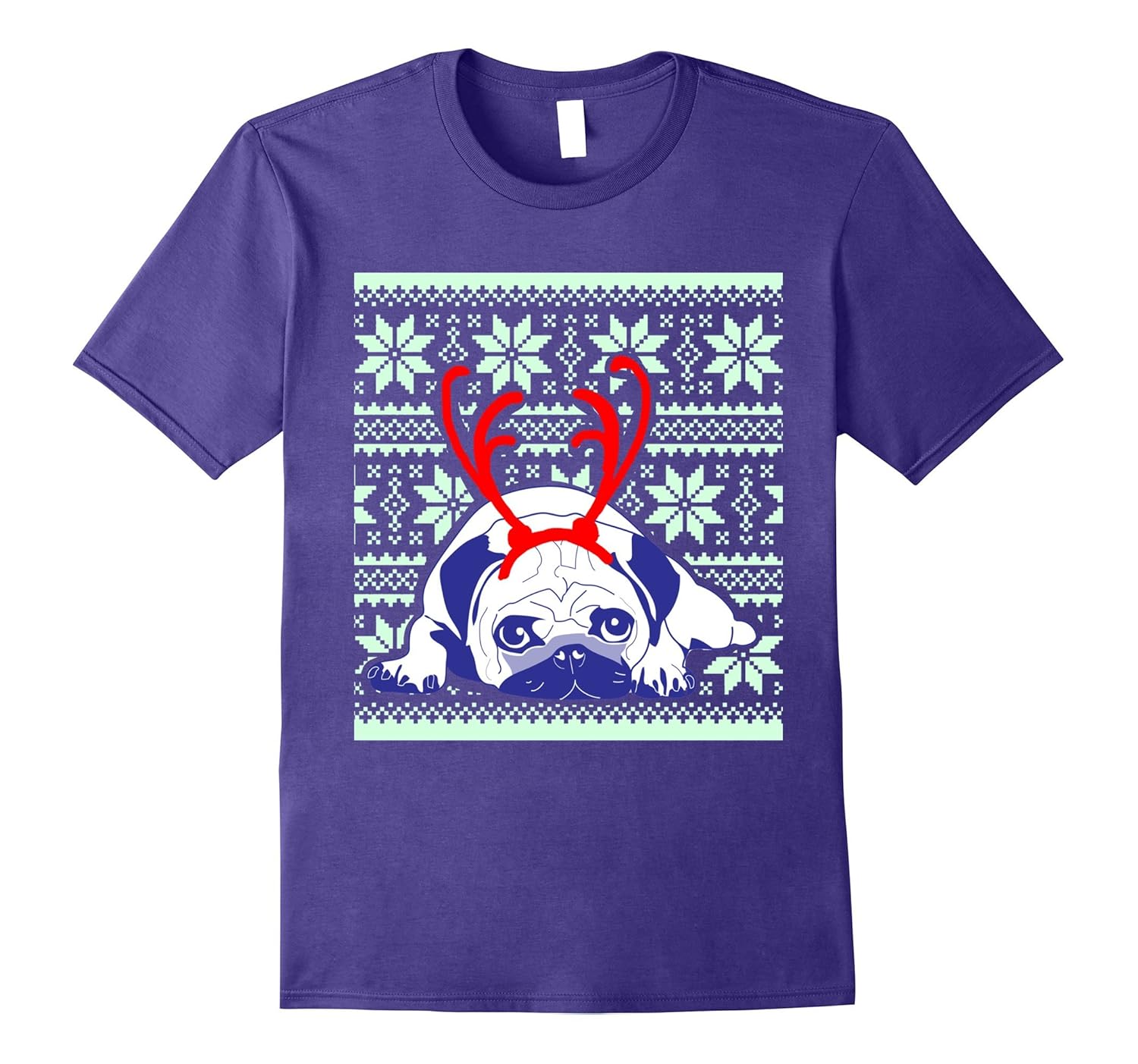 EXCLUSIVE PUG LOVERS UGLY CHRISTMAS SWEATSHIRT-ANZ