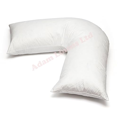 Duck Feather V Shaped / Triangle Pillow Top Quality, Anti Dust Mite Nursing Pregnancy and