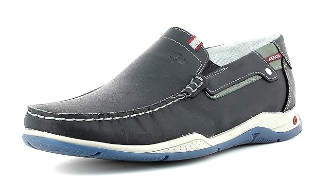Grisport Herrenschuhe Comfort Bequemer Slipper (Mok), mit Stabiler Gummi-Sohle