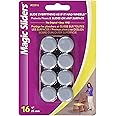 Magic Sliders 8024 Series 8PK 15/16" SQ Slider, White, 1