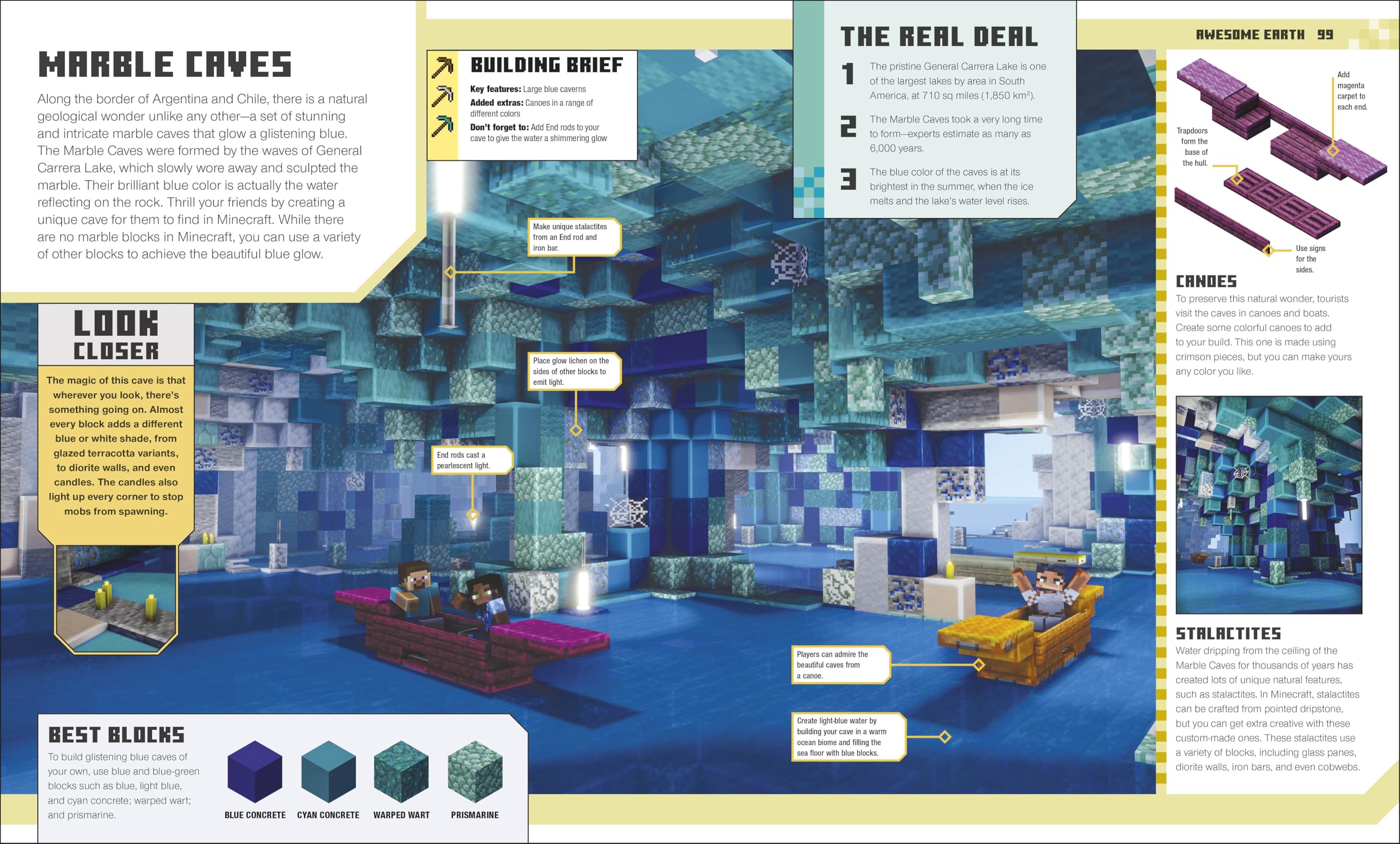 The Minecraft Ideas Book: Create the Real World in Minecraft with 70+ Awesome Builds