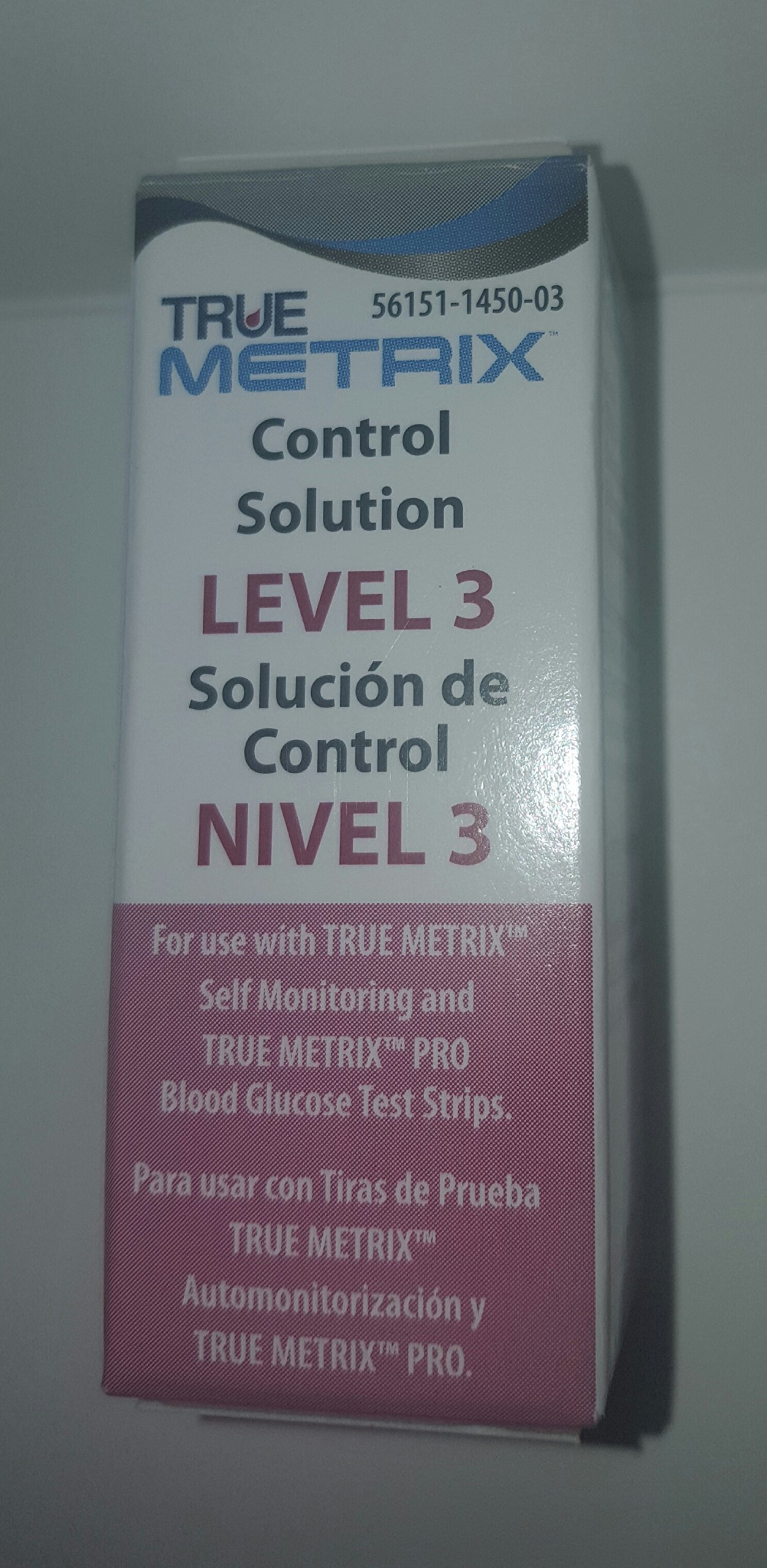 Control Solution Level 1 for TRUE Metrix Meter (1 Each
