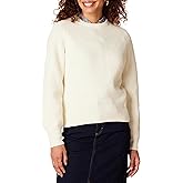 Amazon Essentials Ribbed Long Sleeve Sweaters for Women, Crewneck