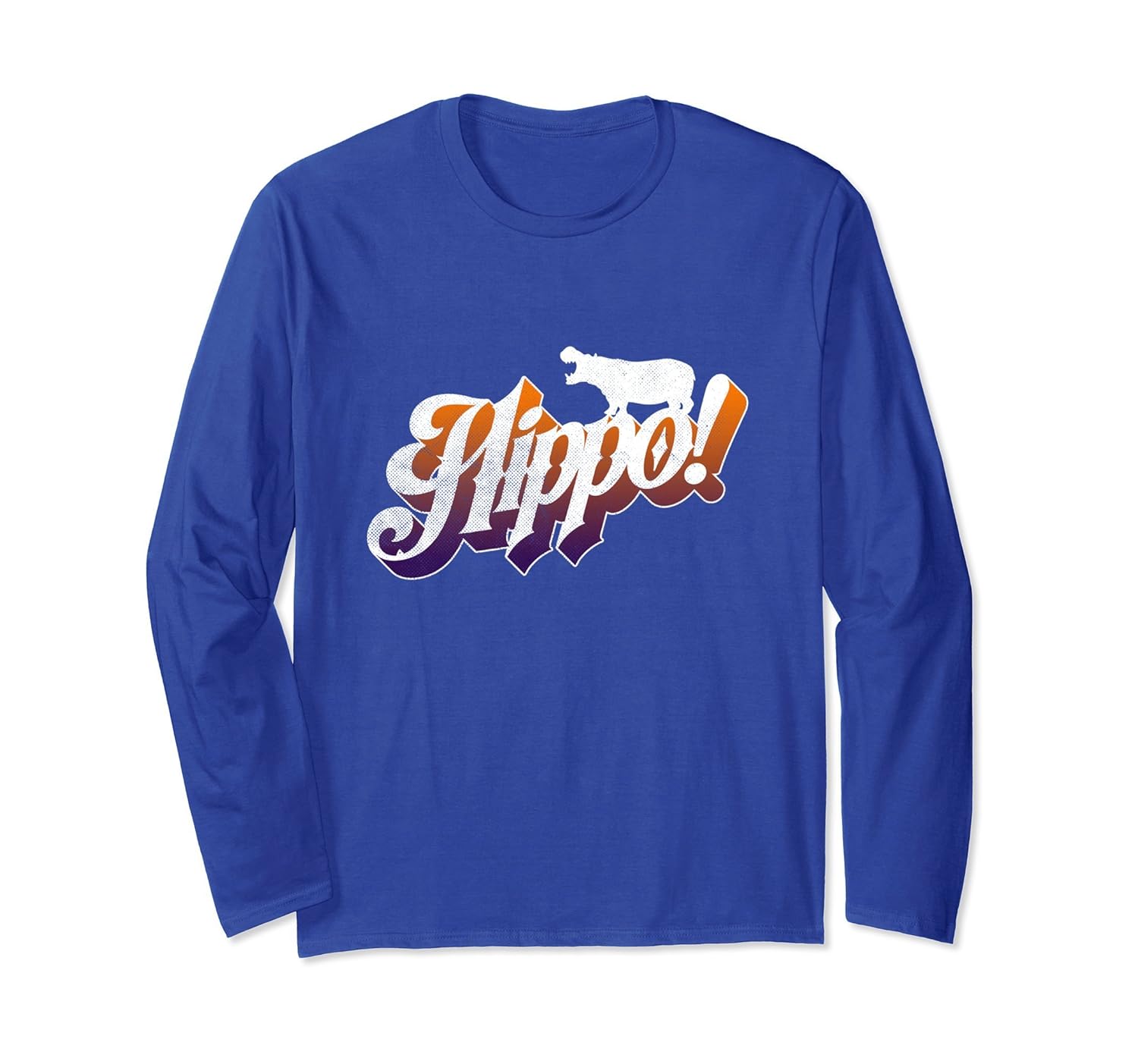 Hippo Hippopotamus Animal Mom and Dad Long Sleeve Wildlife-anz