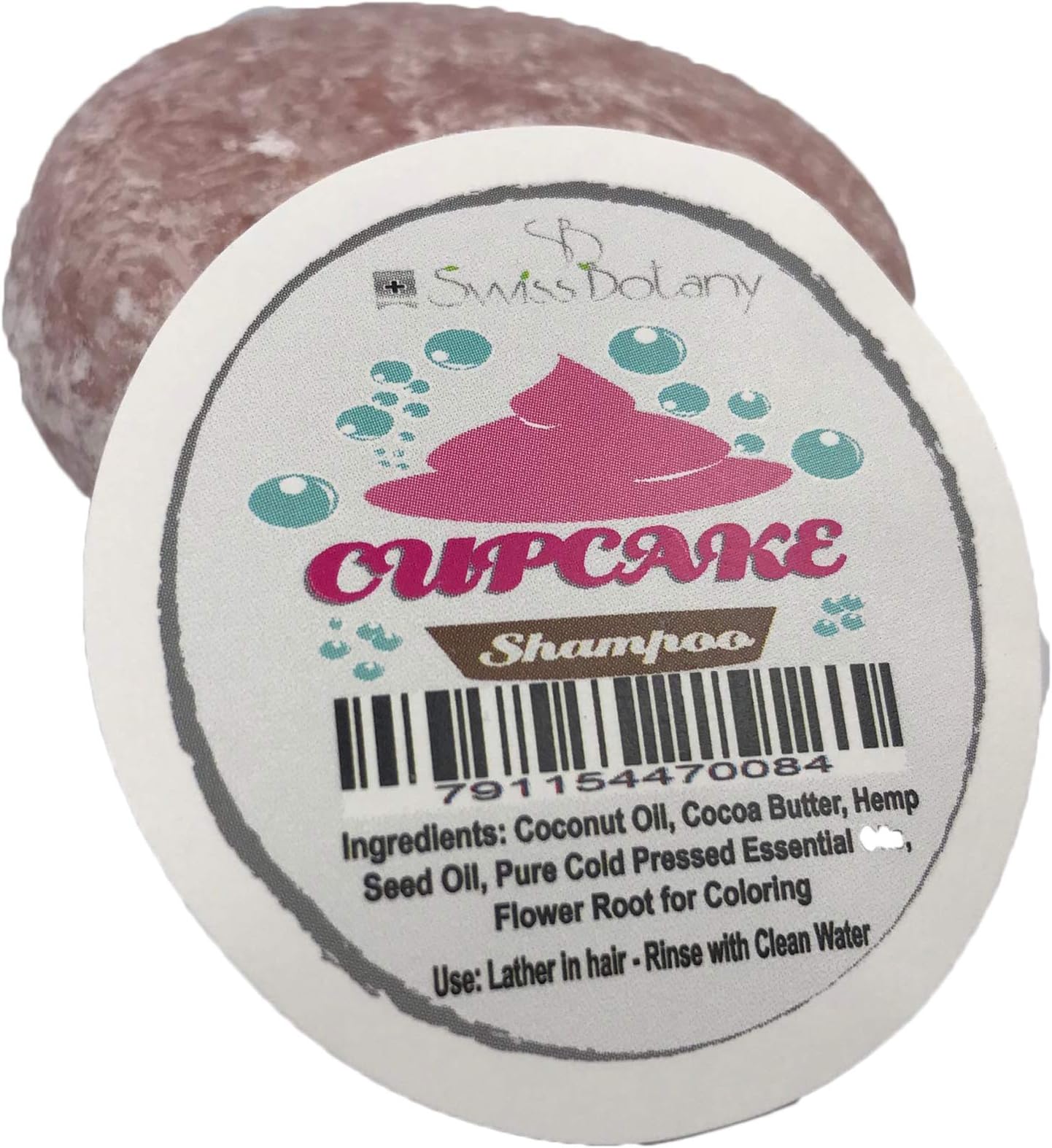 Restore Shampoo Bars Cupcake Soap Moisturizing Thick Lather Bottle-less Shampoo (Cupcake Scented)