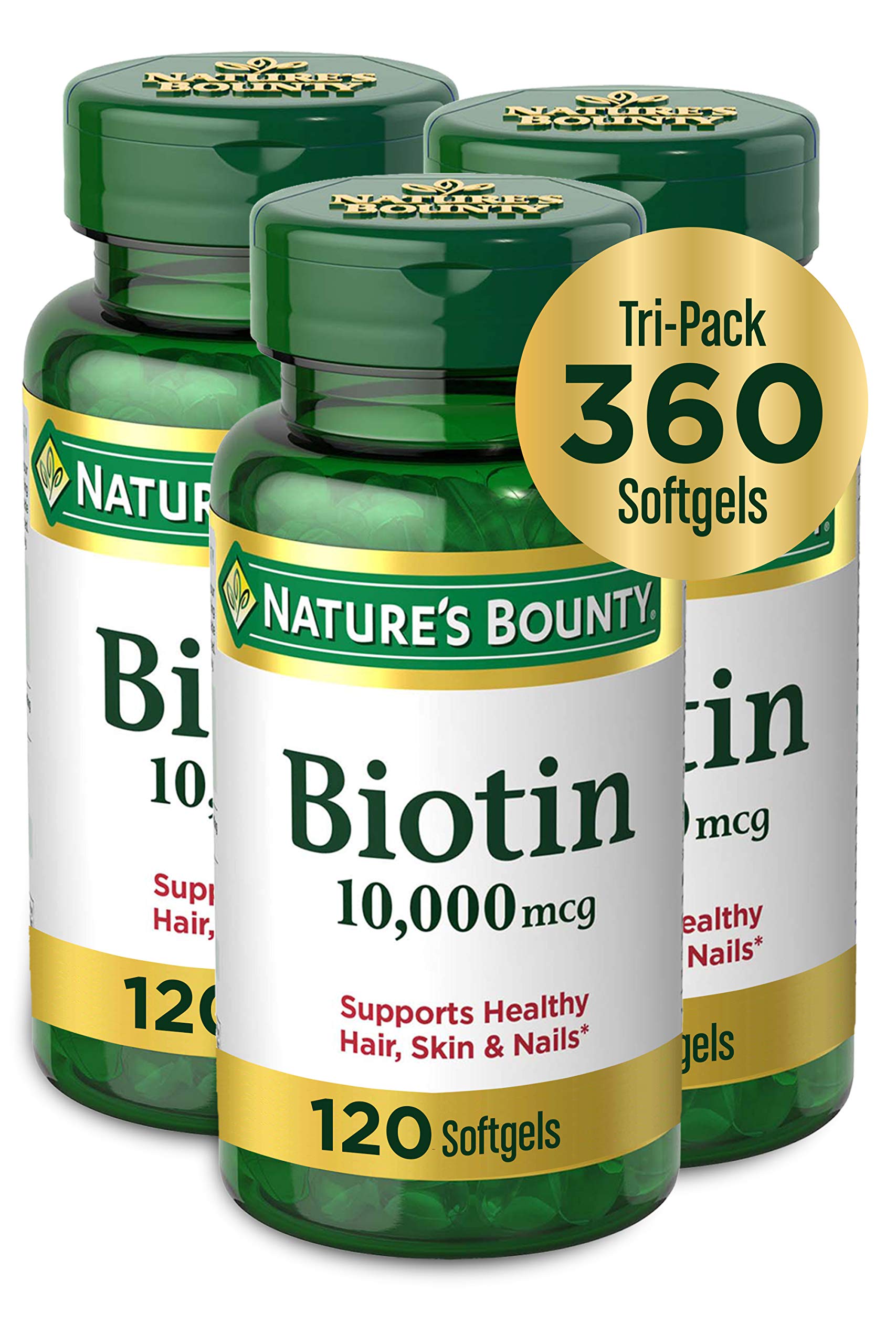 Nature's Bounty Biotin Hair Skin and Nails