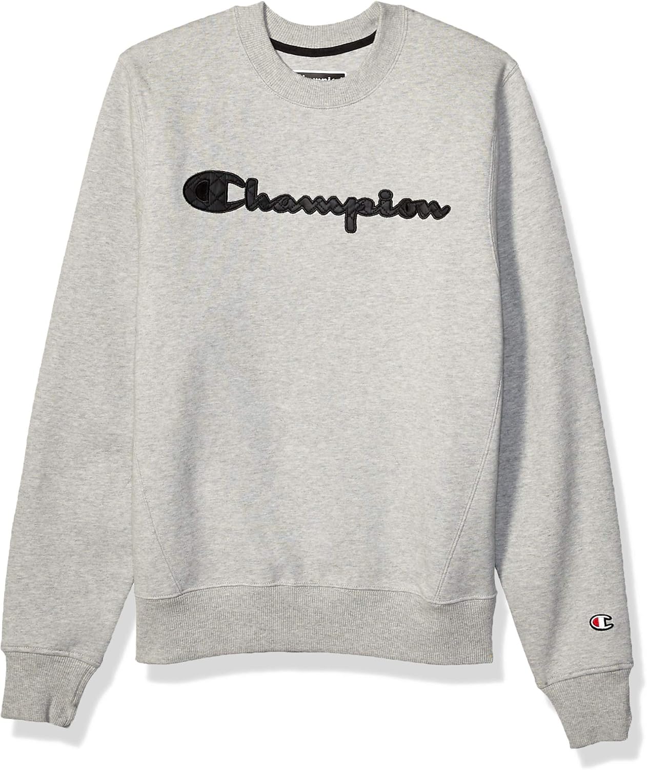 Champion LIFE Men's Champion Super Fleece 2.0 Crew-Quilted Script: Clothing