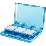 AmazonBasics Nintendo 3DS Game Card Storage Case with 24 Cartridge Slots - Blue