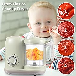 AMZBABYCHEF Baby Food Maker, 4 in 1 Baby Food