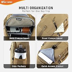 SKYSPER Sling Bag RFID Cross Body Bag Recycled