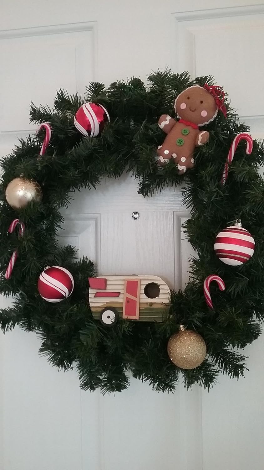 Amazon.com: christmas door wreath: Handmade