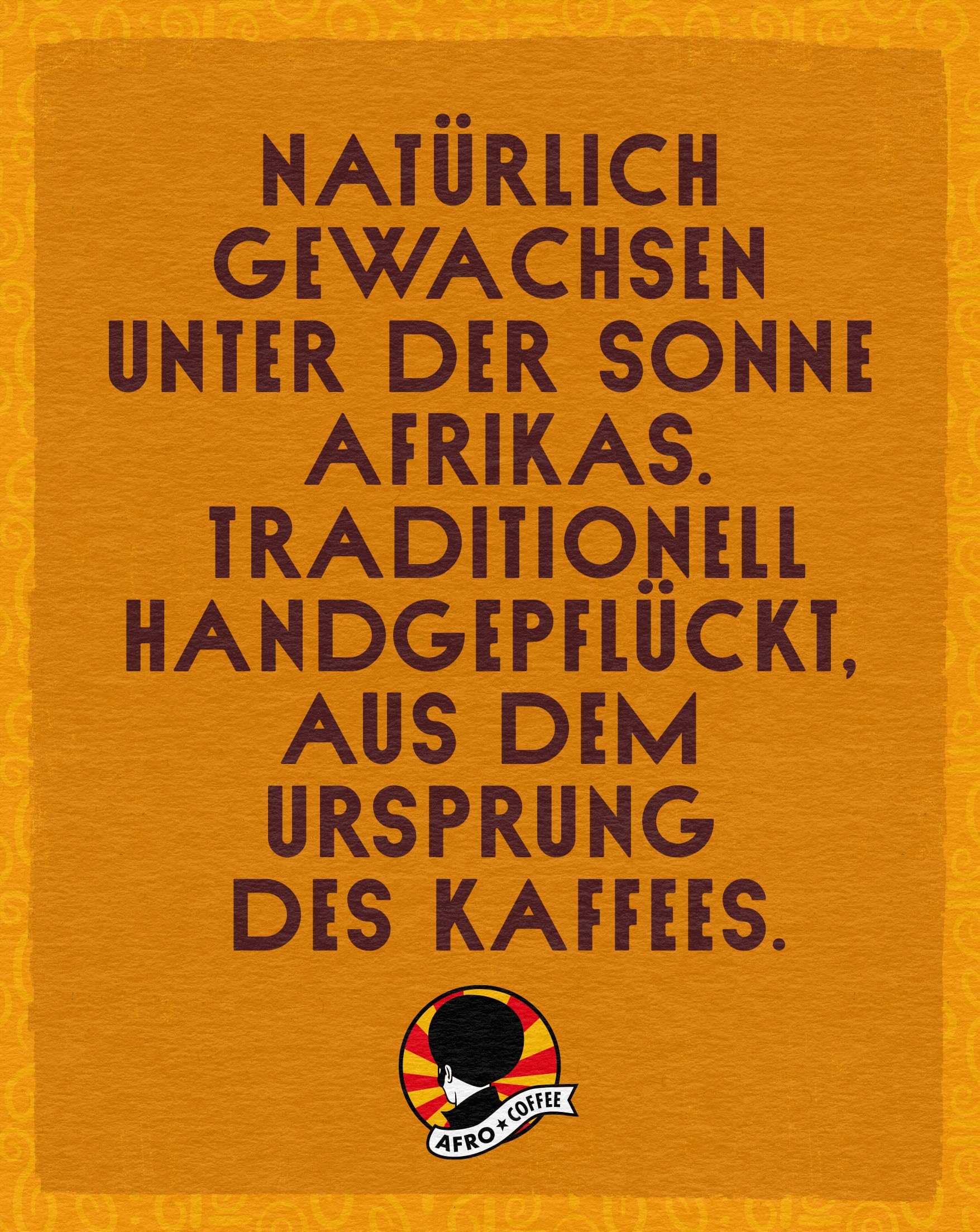 AFRO COFFEE Mild & Aromatic I 500g Premium Bio Kaffeebohnen Fairtrade I Arabica & Robusta Kaffee ganze Bohnen I Bohnenkaffee aus Ostafrika mit blumiger Note I handgepflückt, mittel geröstet, säurearm 4