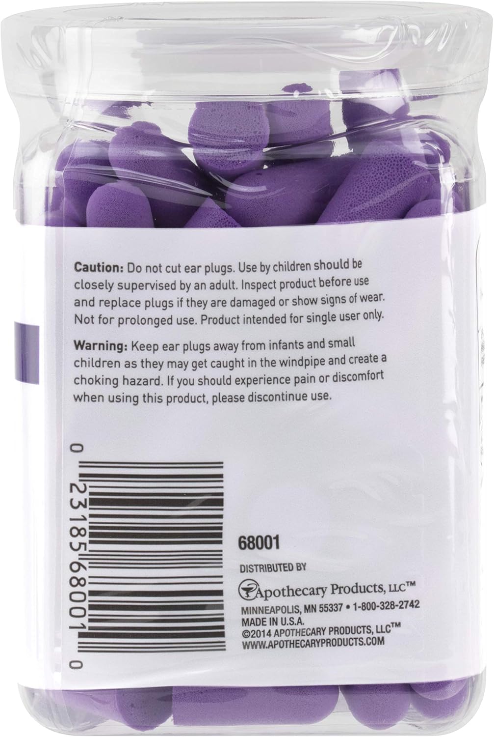 Flents Ear Plugs, 50 Pair, Ear Plugs for Sleeping, Snoring, Loud Noise, Traveling, Concerts, Construction, & Studying, NRR 33: Health & Personal Care