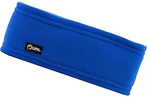 Lupa Handmade Unisex Triple-Layer Micro Fleece Headband Ear Warmer - Royal Blue
