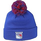 New York Rangers NHL Officially Licensed Beanie Pom Icon Team Color